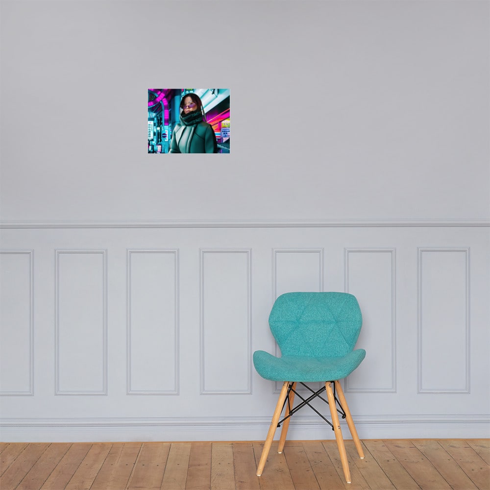 Neon Nomad, lifestyle 3 mockup