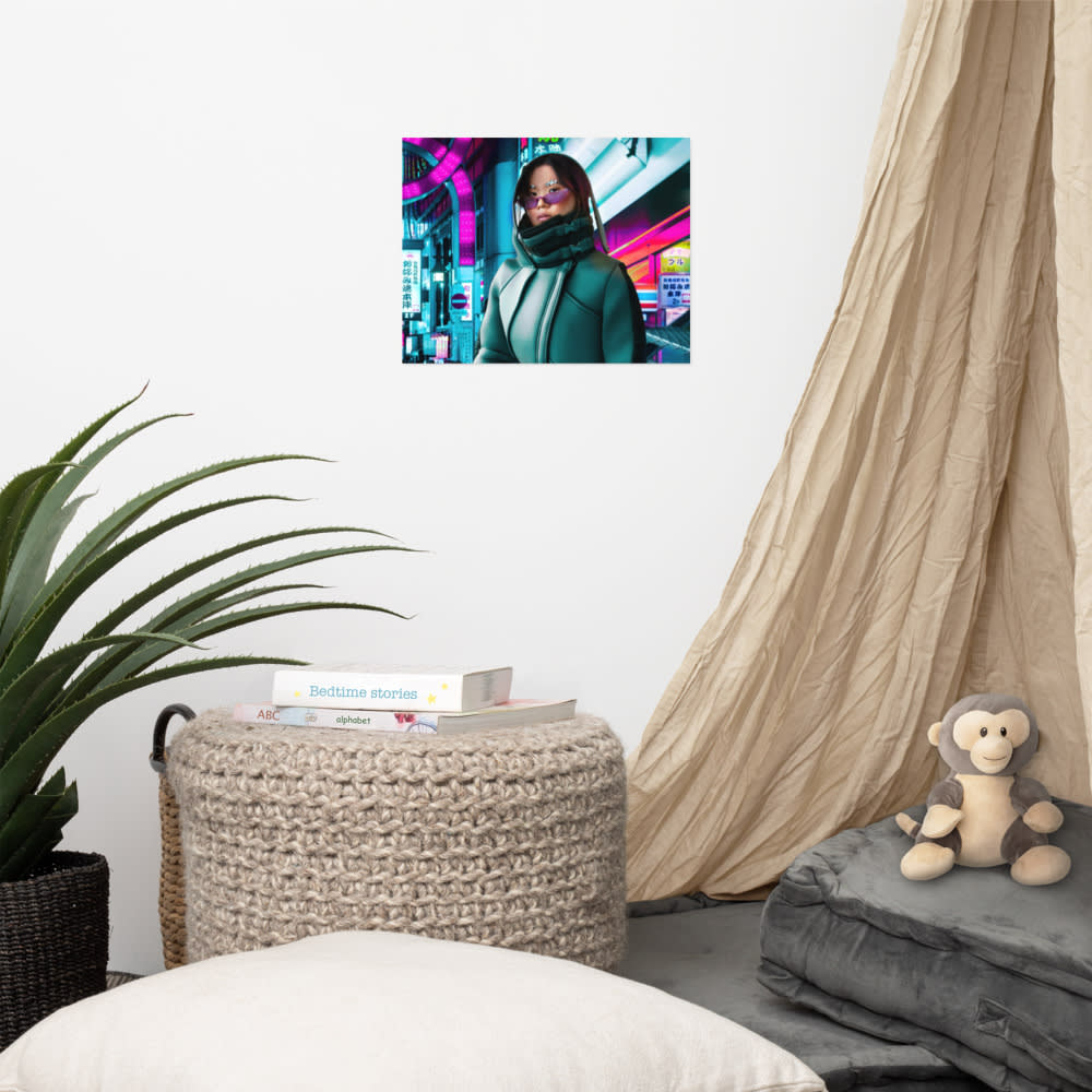 Neon Nomad, front mockup 3