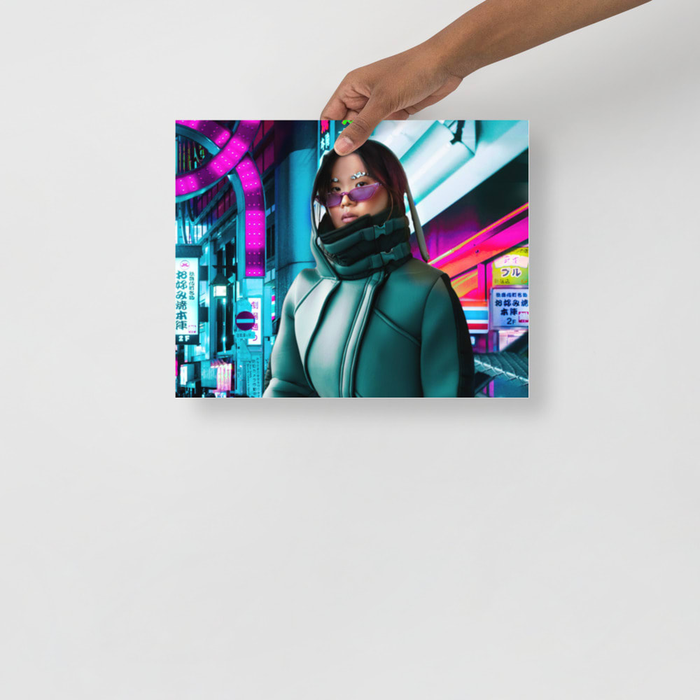Neon Nomad, front mockup 9