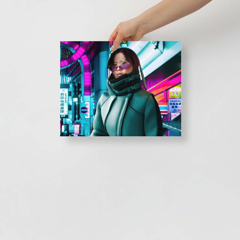Neon Nomad, front mockup 10