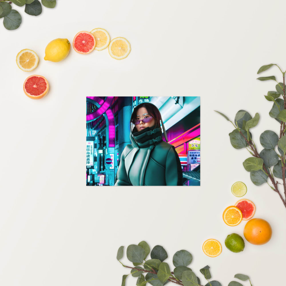 Neon Nomad, spring/summer mockup