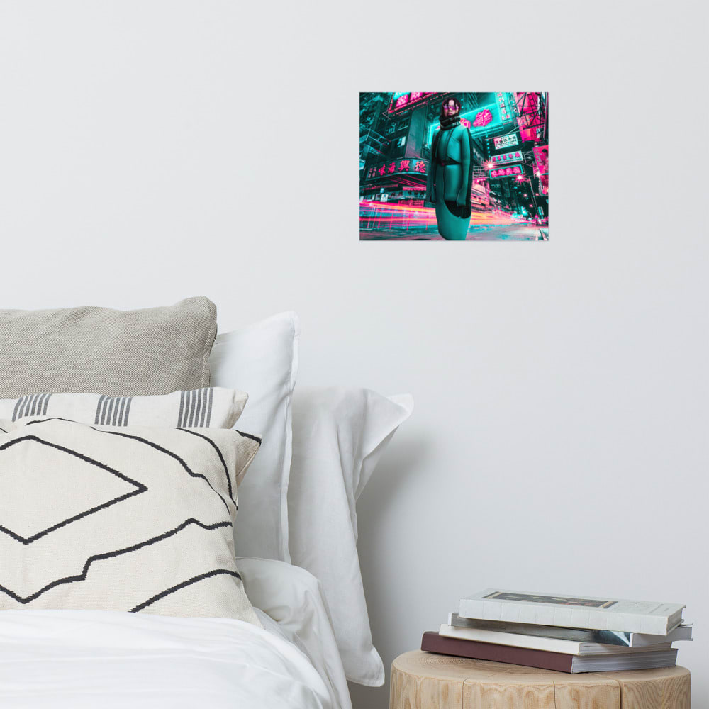 Vibrant Night Wanderer, front mockup 2