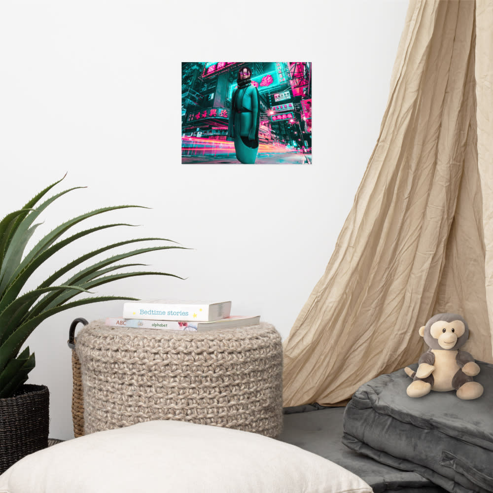 Vibrant Night Wanderer, front mockup 3