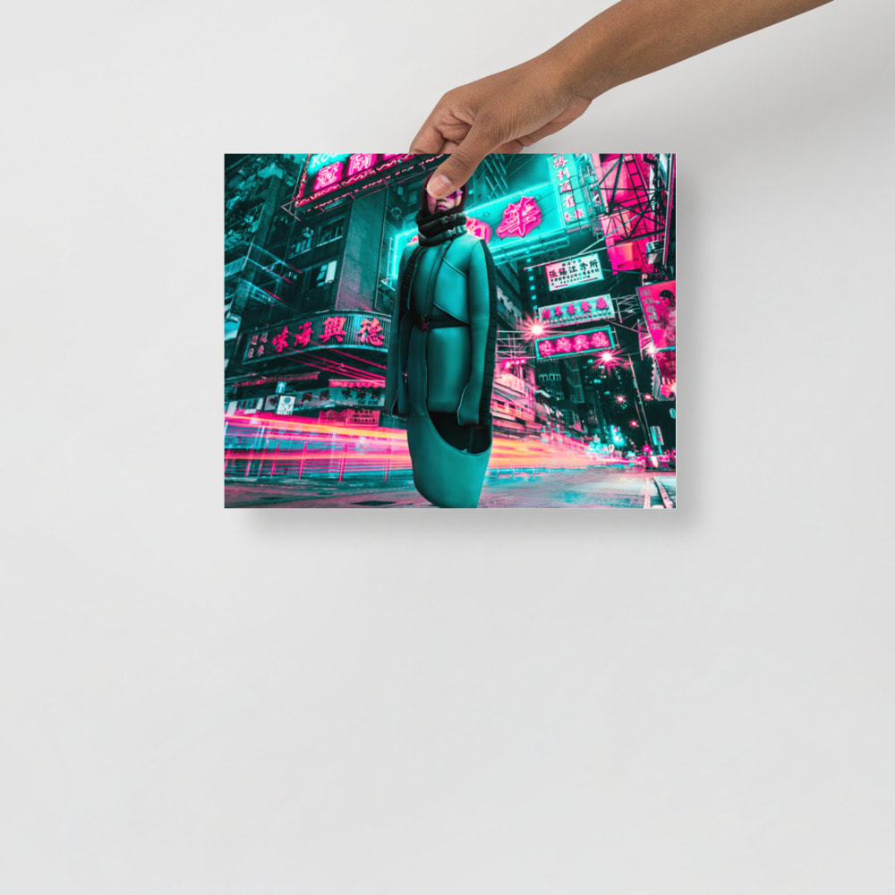 Vibrant Night Wanderer, front mockup 9