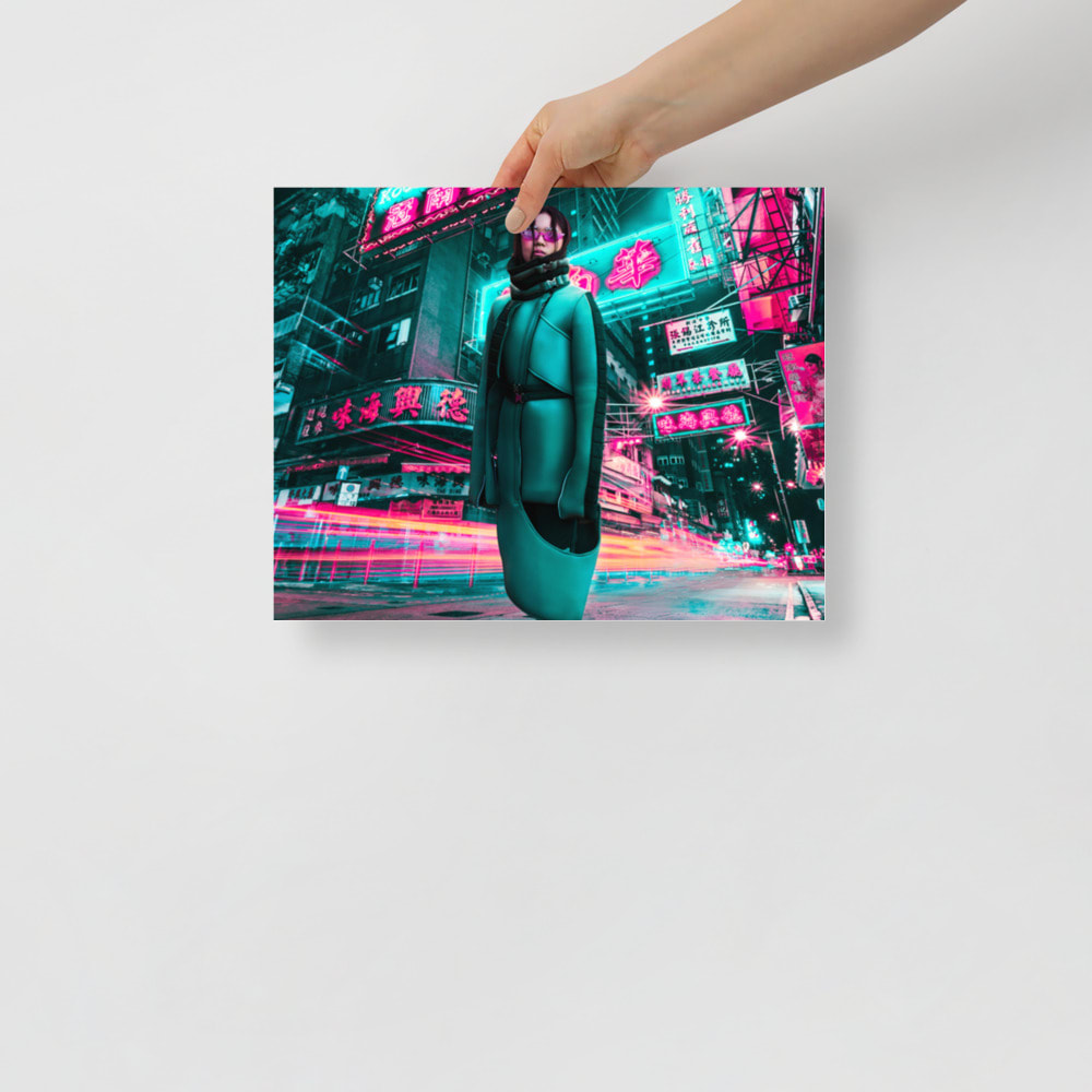 Vibrant Night Wanderer, front mockup 10