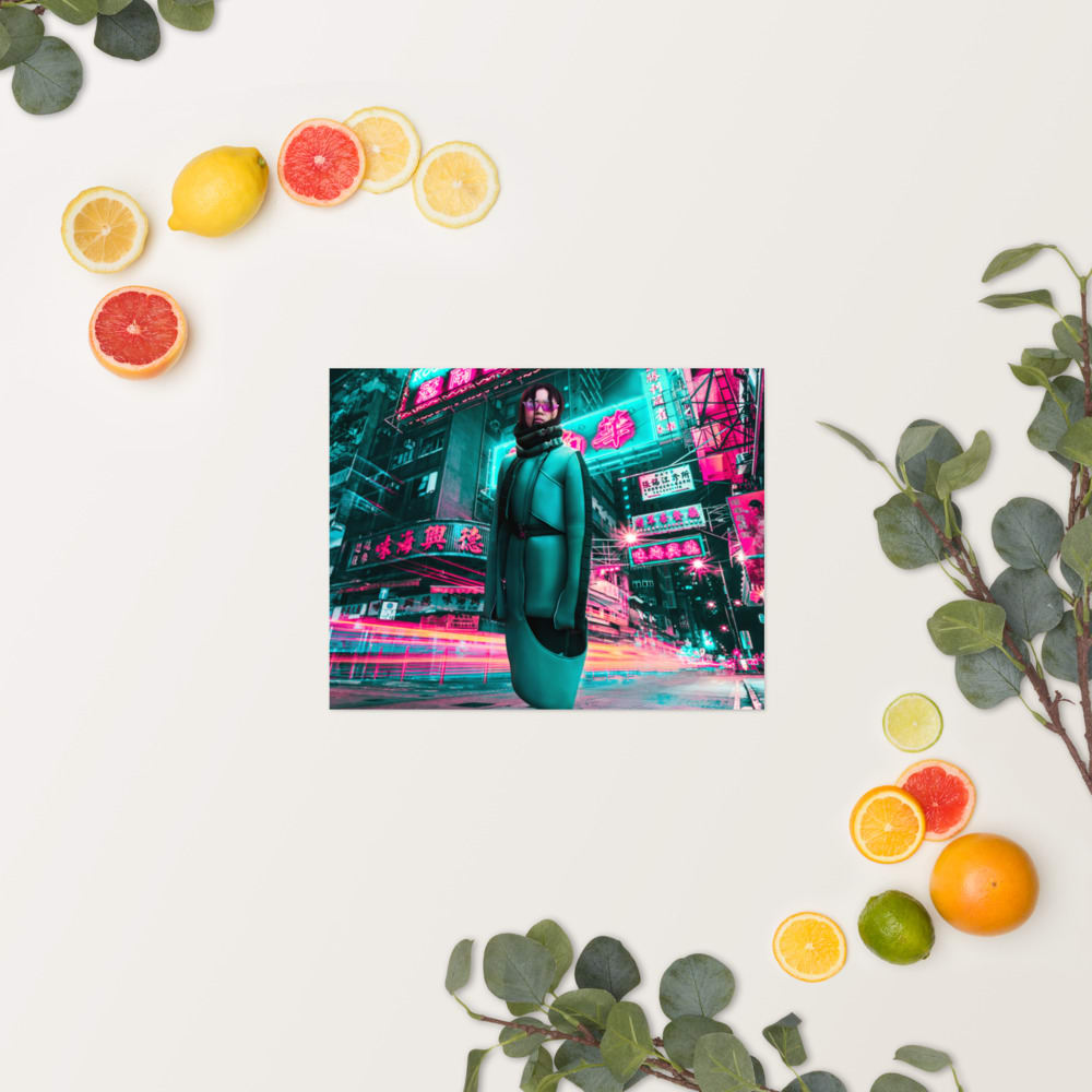 Vibrant Night Wanderer, spring/summer mockup