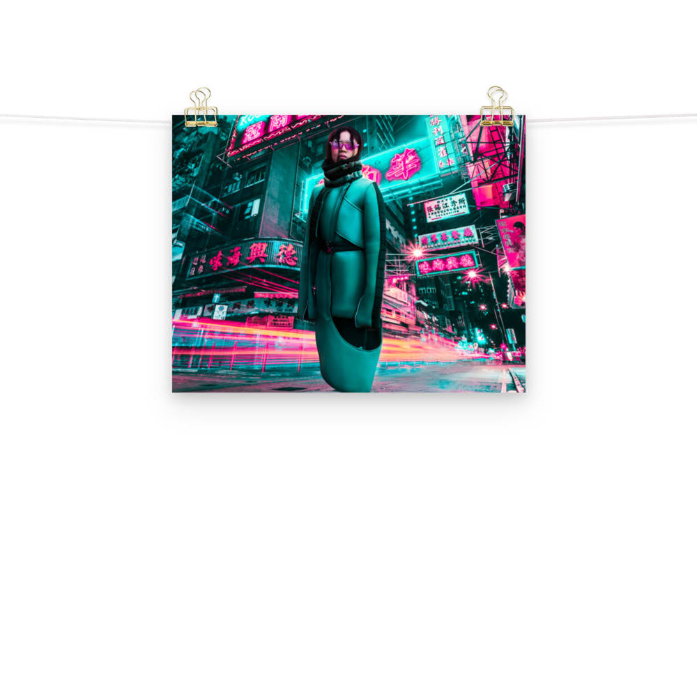 Vibrant Night Wanderer, front 2 mockup