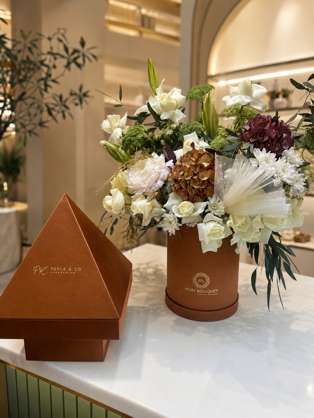 Pack Pyramide — Composition florale grand format