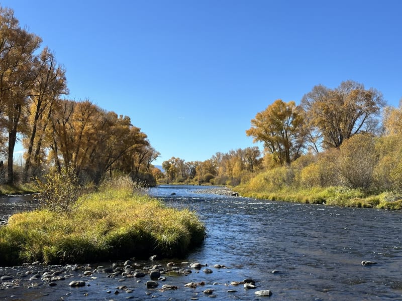 The Upper Colorado in Fall. A picture perfect view.