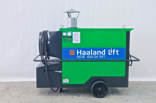 Mobil byggvarme 70 KW