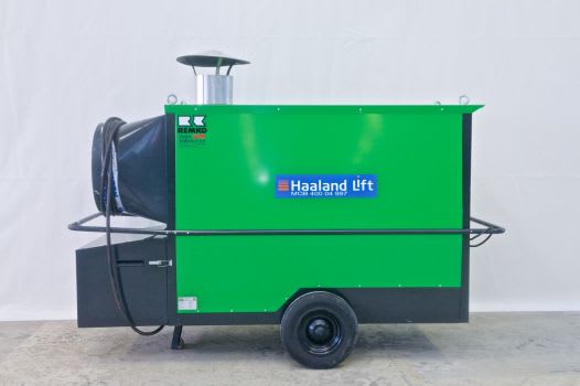 Mobil byggvarme 150 KW