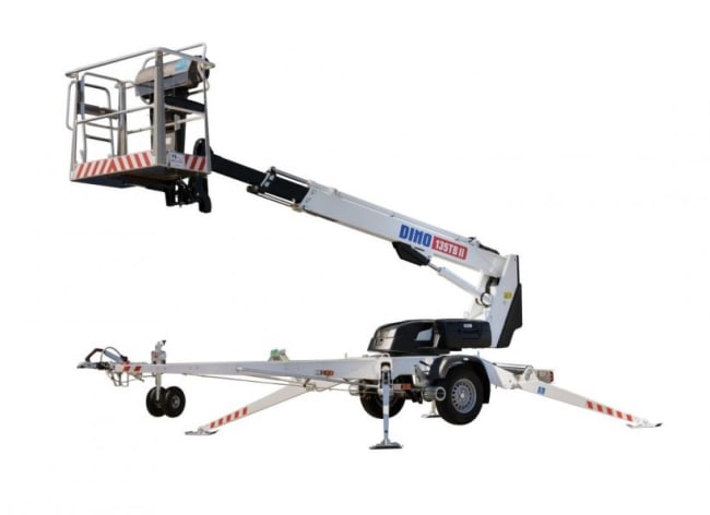Tilhengermontert lift - Dino 135TB - 13,5 m