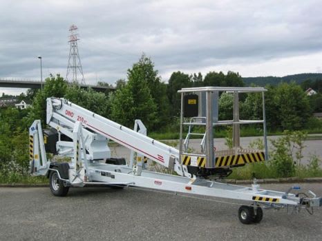 Tilhengermontert lift - Dino 210XT - 21 m