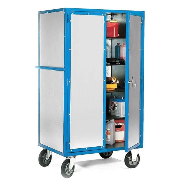 Verktøyskap låsbart