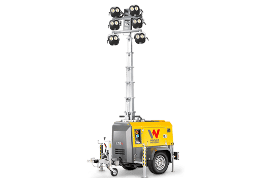 Lystårn 8,5m – Teleskop Diesel hengermontert