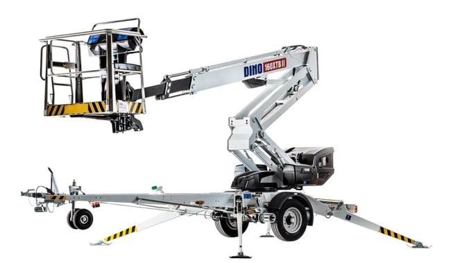 Tilhengermontert lift - Dino 160XTB II - 16 m