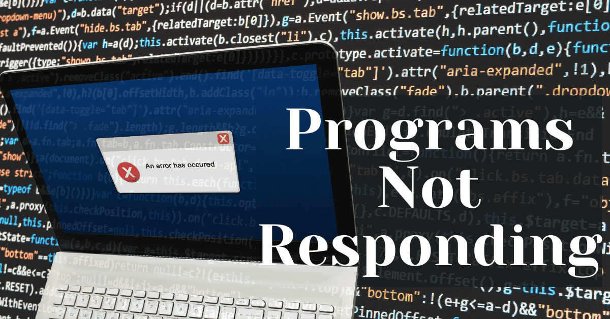 Programs Not Responding - Safemode Computer Service
