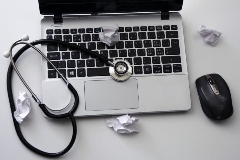 Diagnosing a laptop
