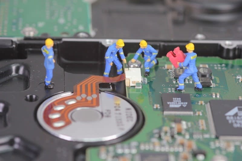 Hard drive repair