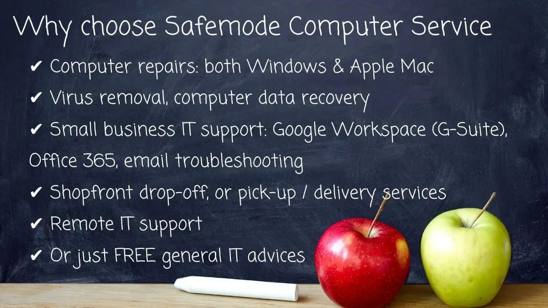 whychoose safemode computer service earlwood