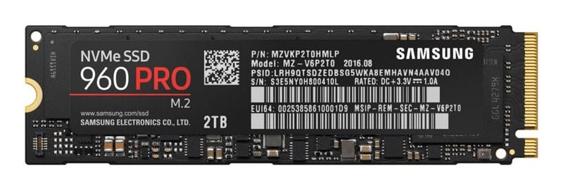 A M.2 PCIe SSD.