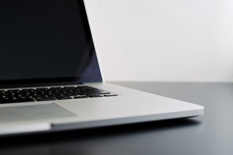 Macbook with blank screen