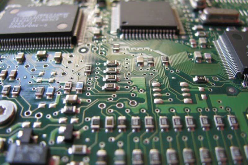 Motherboard, or logic board