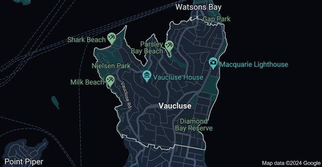Vaucluse NSW 2030 Map
