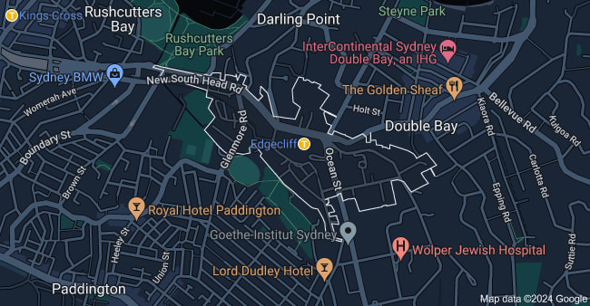 edgecliff NSW Map