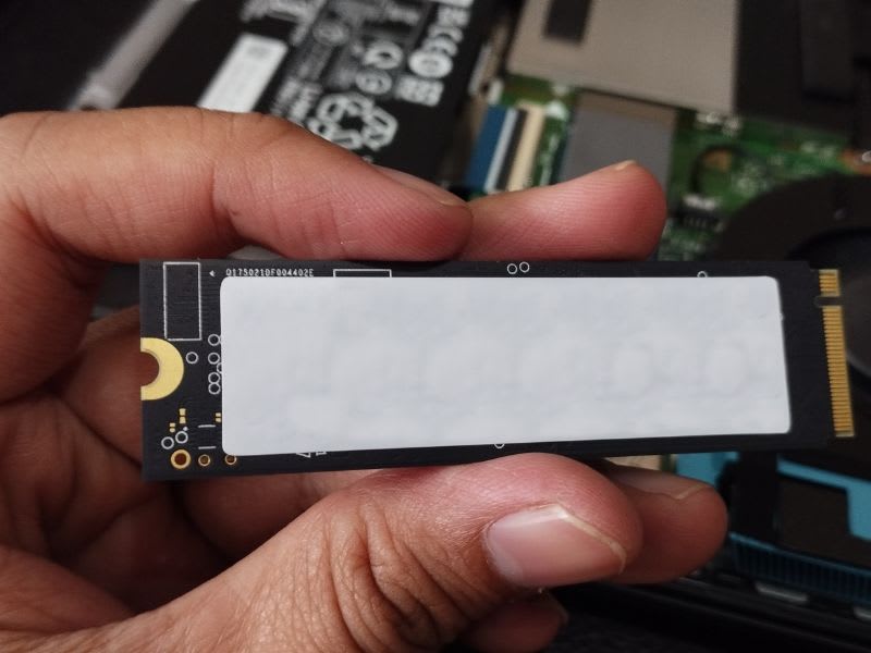 SSD is damaged