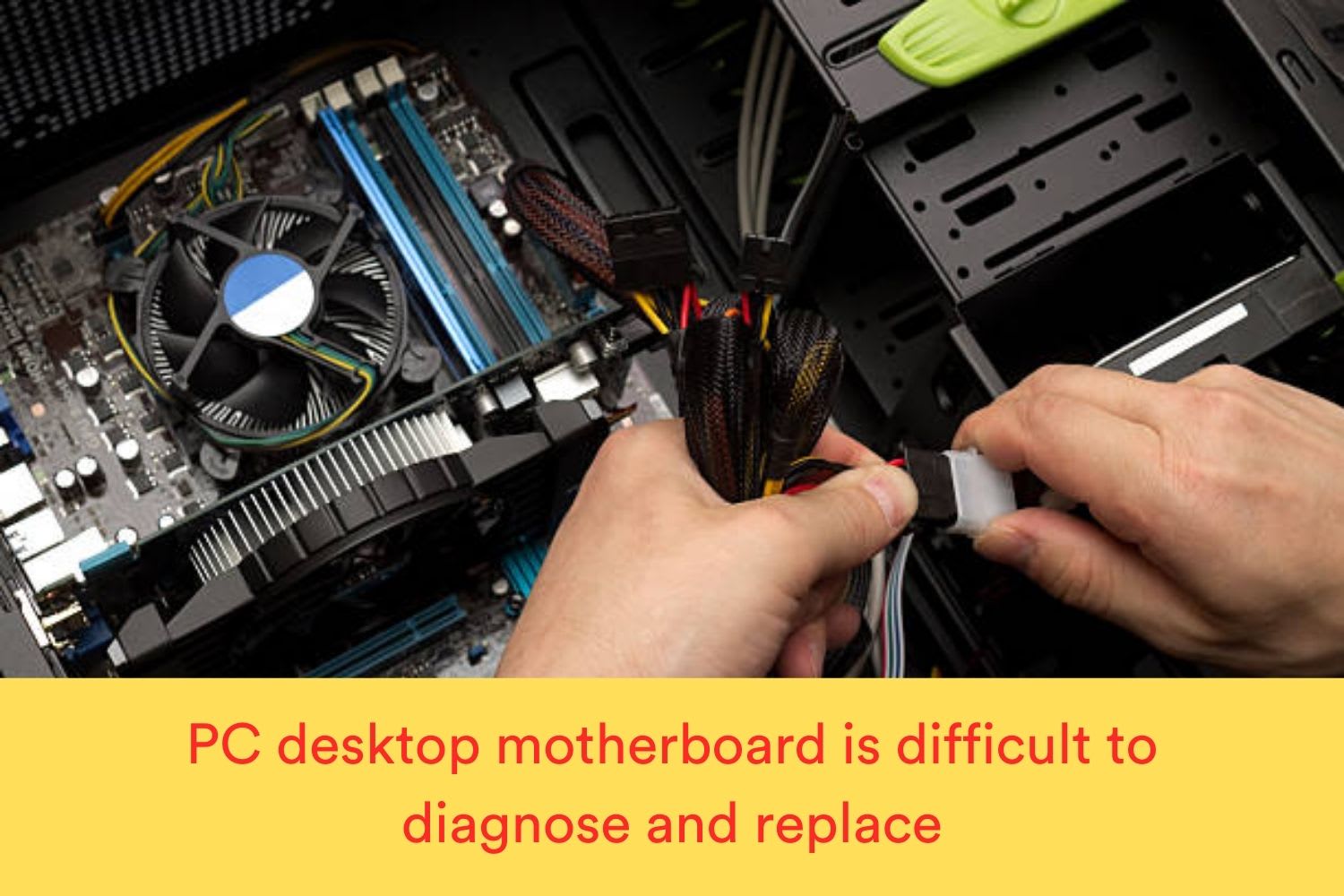 PC desktop motherboard repair