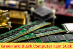 Close-up of a computer technician installing a new RAM module into a laptop during memory upgrade