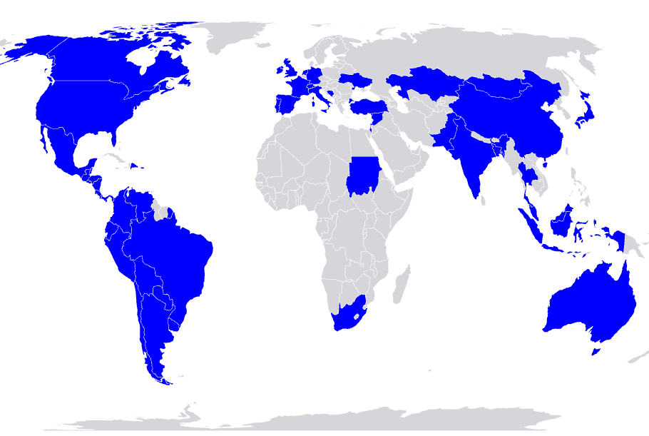Global User Distribution