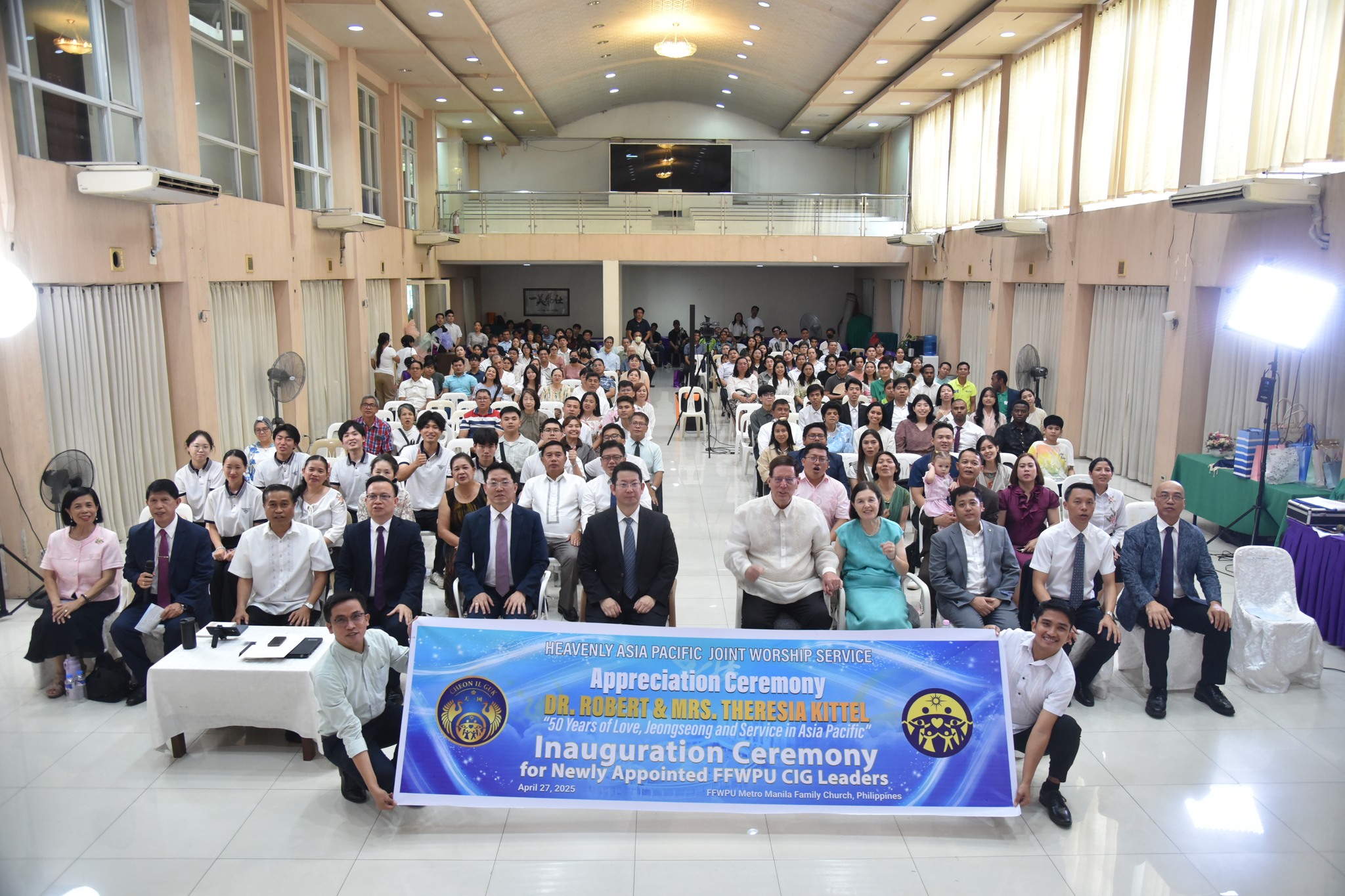Appreciation and Inauguration Ceremony for FFWPU Asia Pacific Leaders