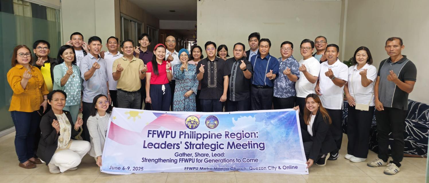 FFWPU Philippine Region: Leaders Strategic Meeting