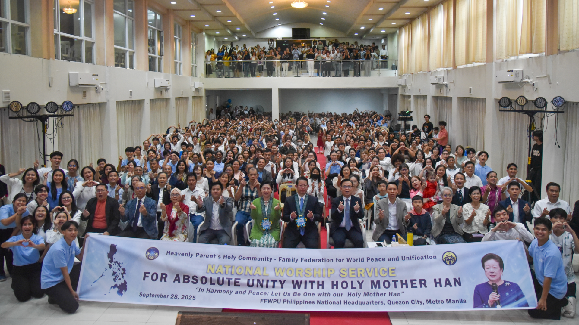 National Worship Service for Absolute Unity With Holy Mother Han