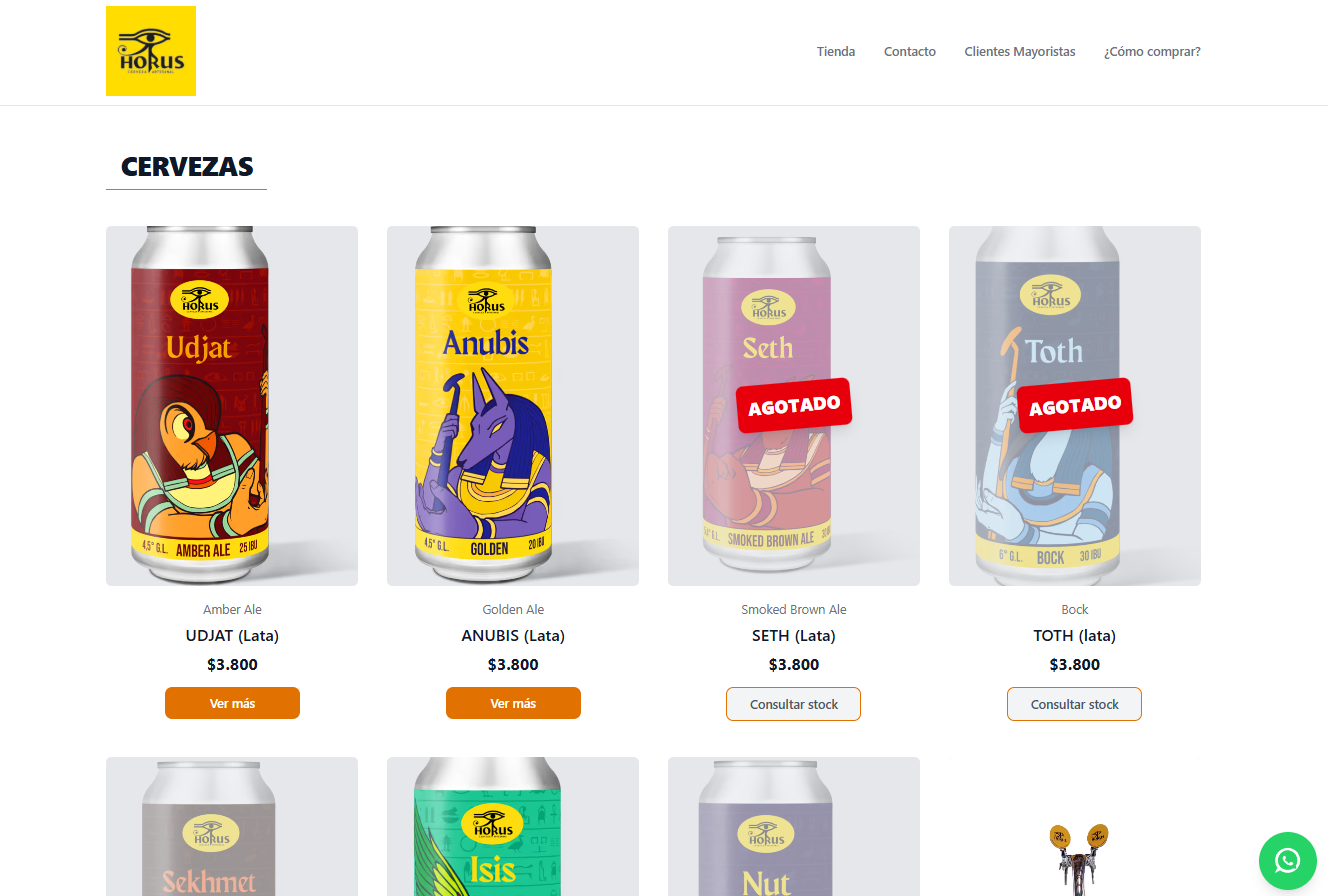 Proyecto Cervecería Horus