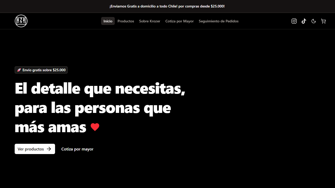 Proyecto Krozer Store