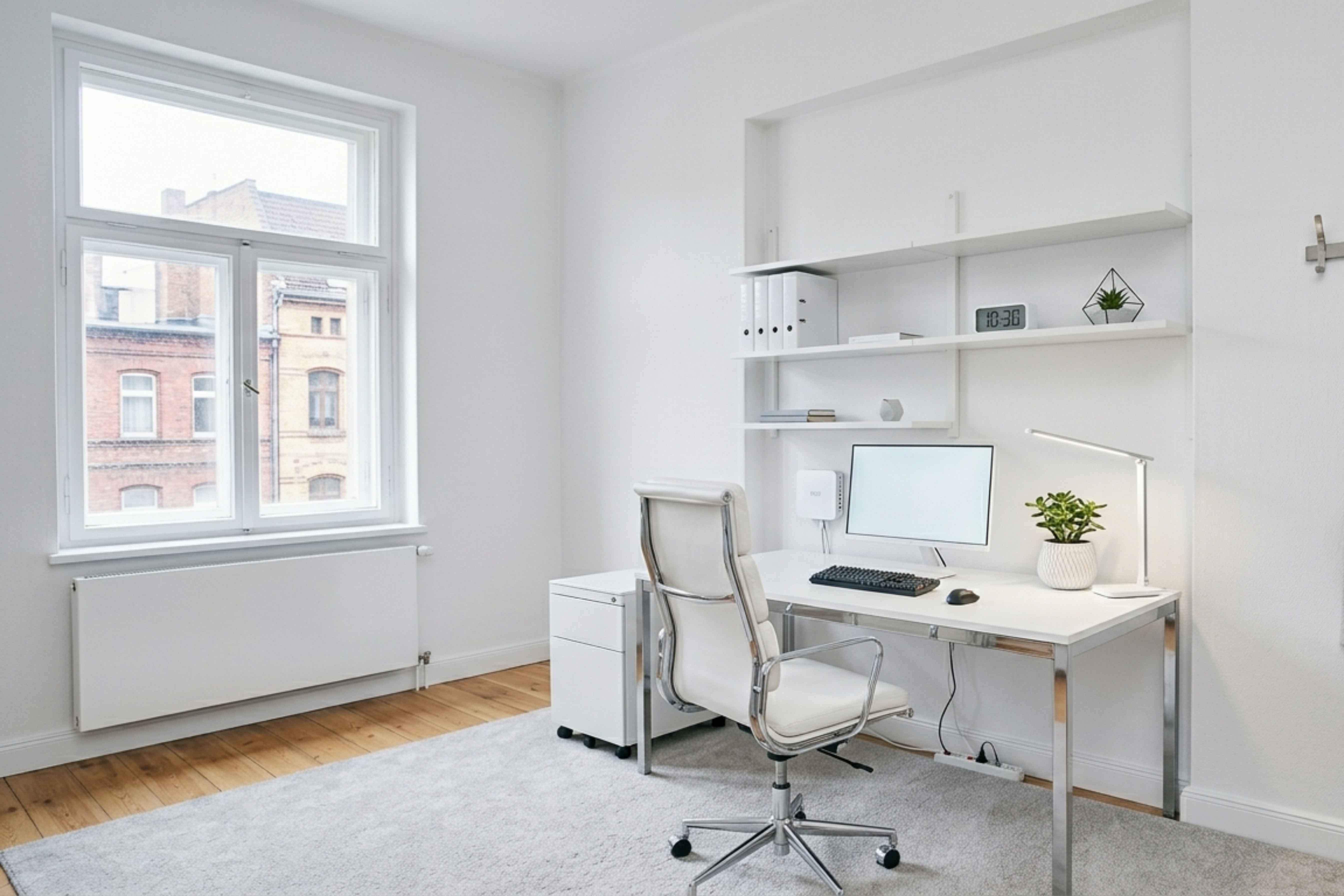 Moderne Wandgestaltung im Büro