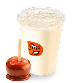 Карамельне яблуко молочний коктейль