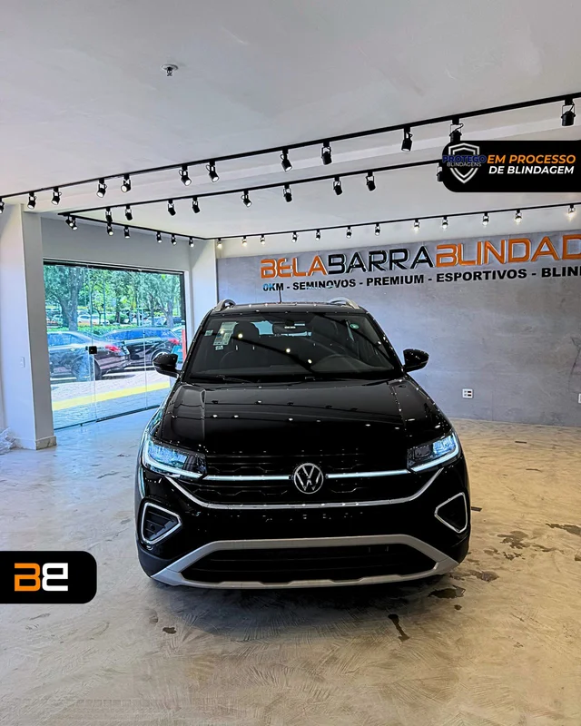 VOLKSWAGEN BLINDADO  T-CROSS 1.4 250 TSI TOTAL FLEX HIGHLINE AUTOMÁTICO - foto 2