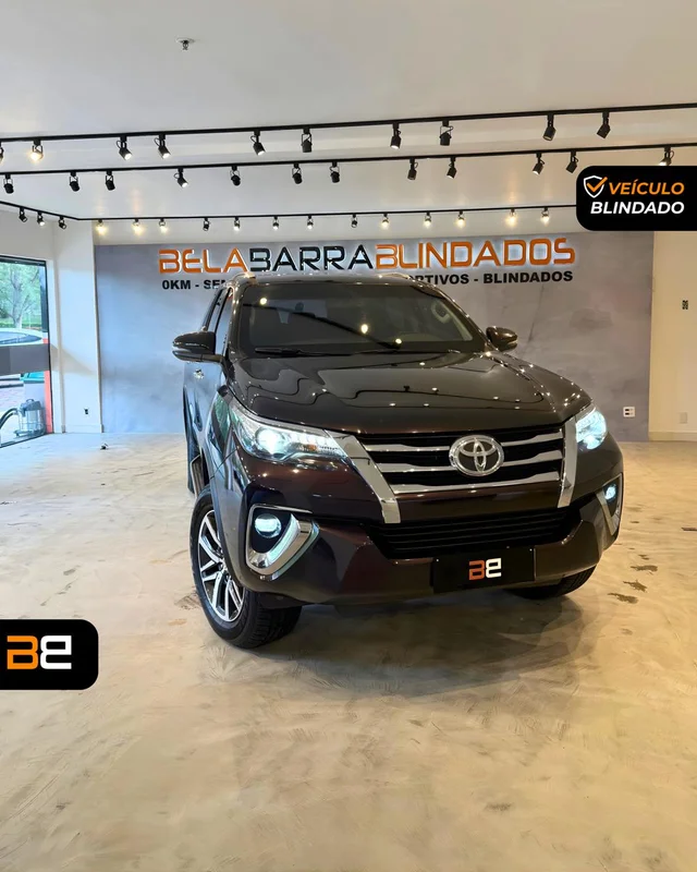 TOYOTA HILUX SW4 2.8 SRX DIAMOND 4X4 7 LUGARES 16V TURBO INTERCOOLER DIESEL 4P AUTOMÁTICO 2019/2020 SUV blindado Diesel à venda no Rio de Janeiro | Bela Barra Blindados