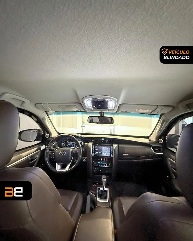 TOYOTA HILUX SW4 2.8 SRX DIAMOND 4X4 7 LUGARES 16V TURBO INTERCOOLER DIESEL 4P AUTOMÁTICO 2019/2020 SUV blindado Diesel à venda no Rio de Janeiro | Bela Barra Blindados - foto 6