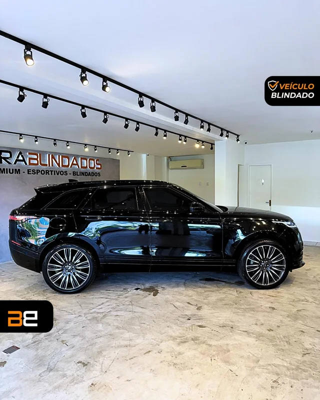 LAND ROVER LAND ROVER RANGE ROVER VELAR 3.0 P340 GASOLINA R-DYNAMIC HSE AUTOMÁTICO BLINDADO 2022/2022 SUV blindado Gasolina à venda no Rio de Janeiro | Bela Barra Blindados - foto 3