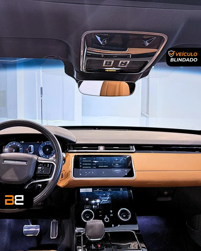 LAND ROVER LAND ROVER RANGE ROVER VELAR 3.0 P340 GASOLINA R-DYNAMIC HSE AUTOMÁTICO BLINDADO 2022/2022 SUV blindado Gasolina à venda no Rio de Janeiro | Bela Barra Blindados - foto 6