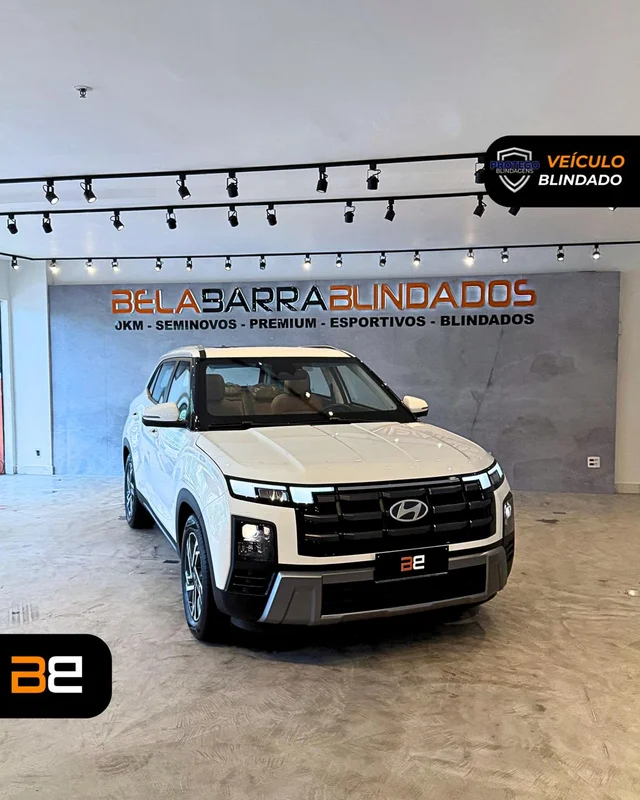 HYUNDAI HYUNDAI CRETA 1.0 TGDI FLEX PLATINUM AUTOMÁTICO 2026/2027 SUV blindado Flex à venda no Rio de Janeiro | Bela Barra Blindados