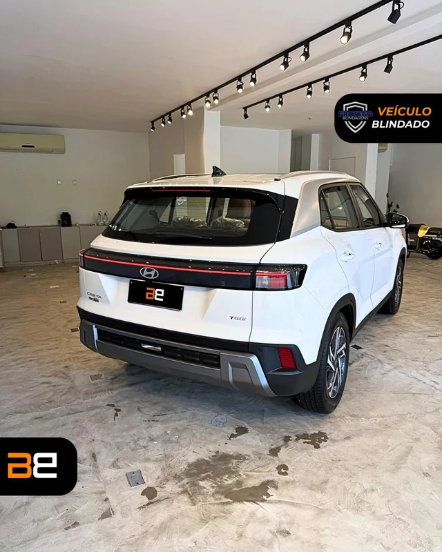 HYUNDAI HYUNDAI CRETA 1.0 TGDI FLEX PLATINUM AUTOMÁTICO 2026/2027 SUV blindado Flex à venda no Rio de Janeiro | Bela Barra Blindados - foto 4