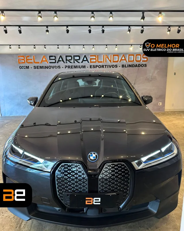 BMW BMW IX ELÉTRICO XDRIVE40 BLINDADO 2024/2025 SUV blindado Elétrico à venda no Rio de Janeiro | Bela Barra Blindados - foto 4