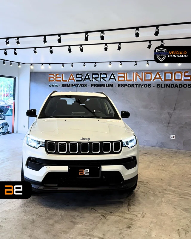 JEEP JEEP COMPASS 1.3 T270 TURBO FLEX SPORT AT6 2026/2026 SUV blindado Flex à venda no Rio de Janeiro | Bela Barra Blindados - foto 2