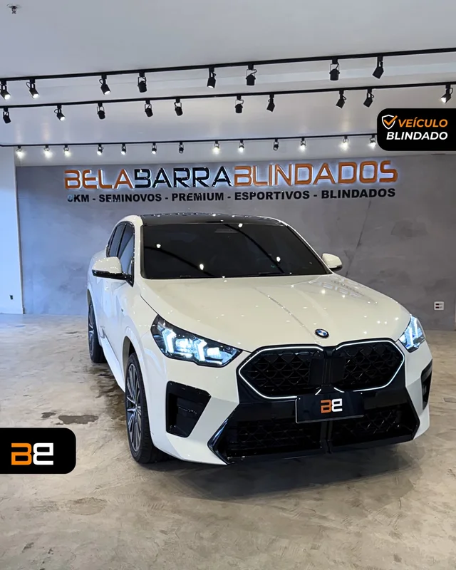 BMW X2 2.0 TURBO GASOLINA XDRIVE20I M SPORT STEPTRONIC 2025/2025 SUV blindado Gasolina à venda no Rio de Janeiro | Bela Barra Blindados
